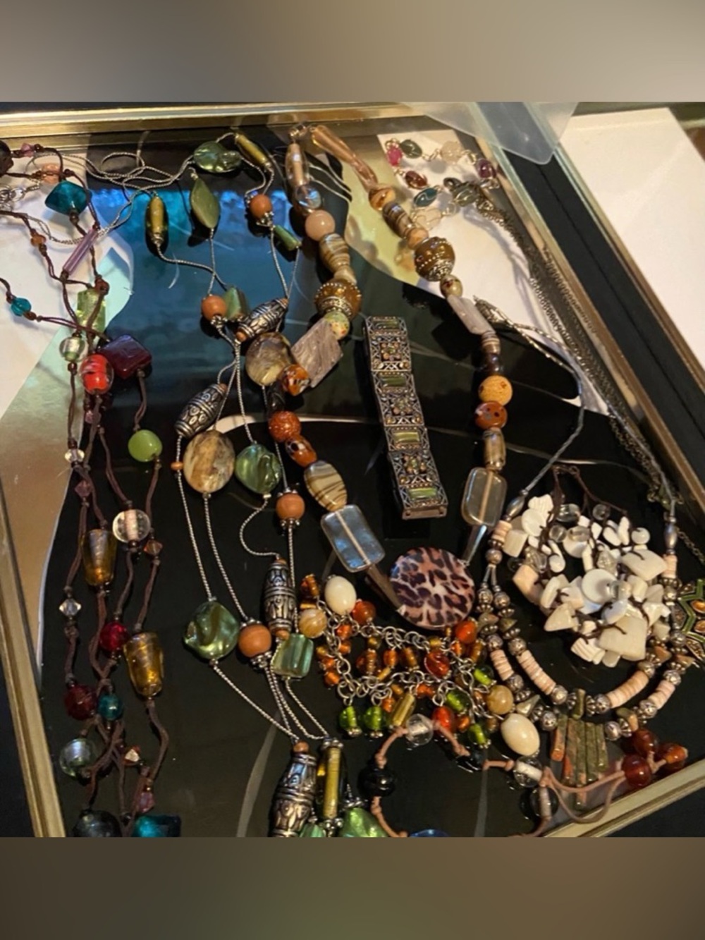 Vintage to Now Brown Estate Jewelry Lot 
# 44